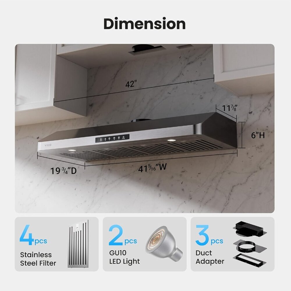 Range Hood 42  Under Cabinet,